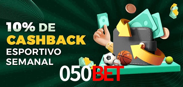 10% de bônus de cashback na 050bet
